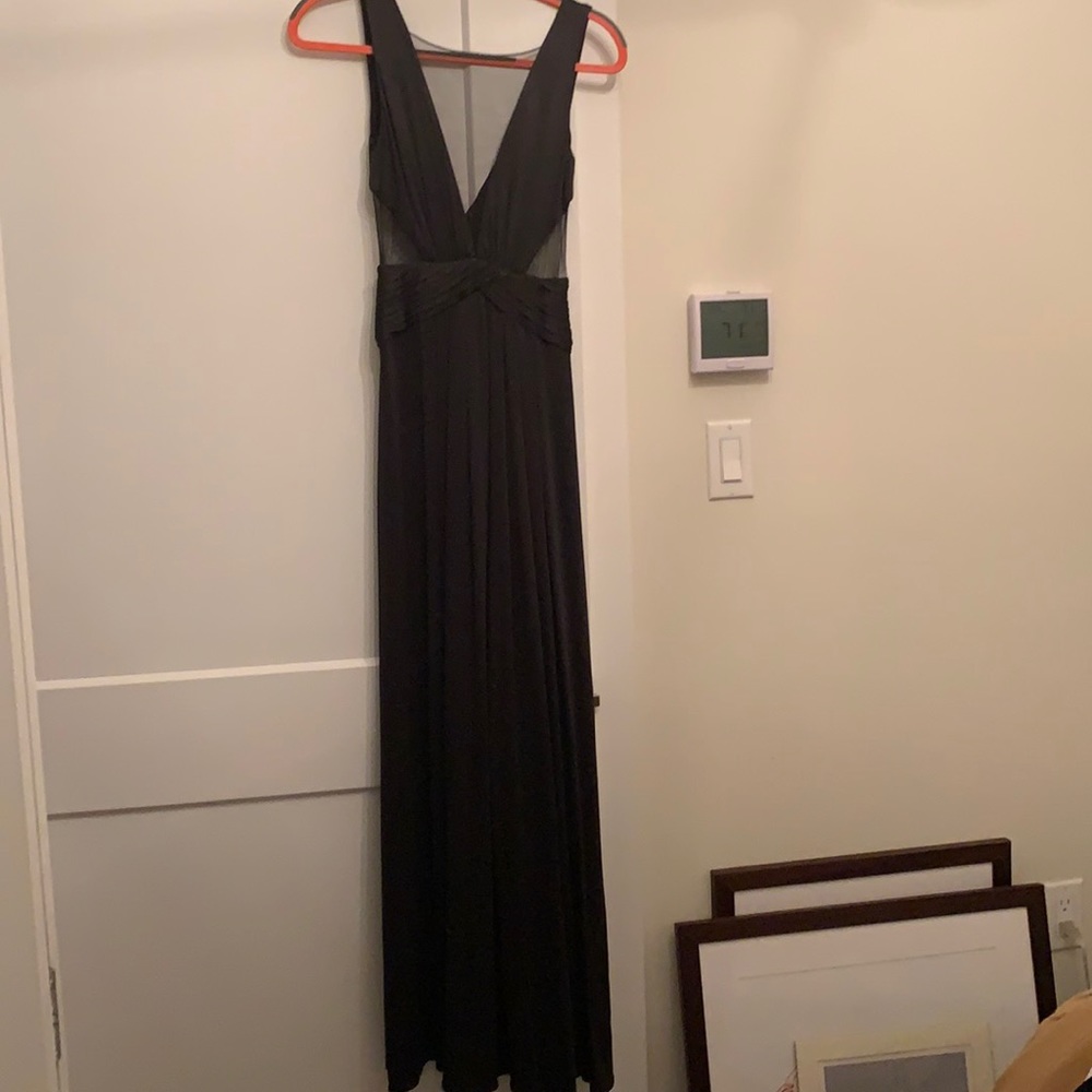 BCBGMaxAzria Black Gown, Size XXS